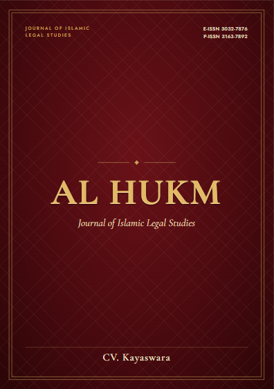 					View Vol. 1 No. 02 (2026): Al Hukm: Journal of Islamic Legal Studies (December 2026) IN PRESS
				