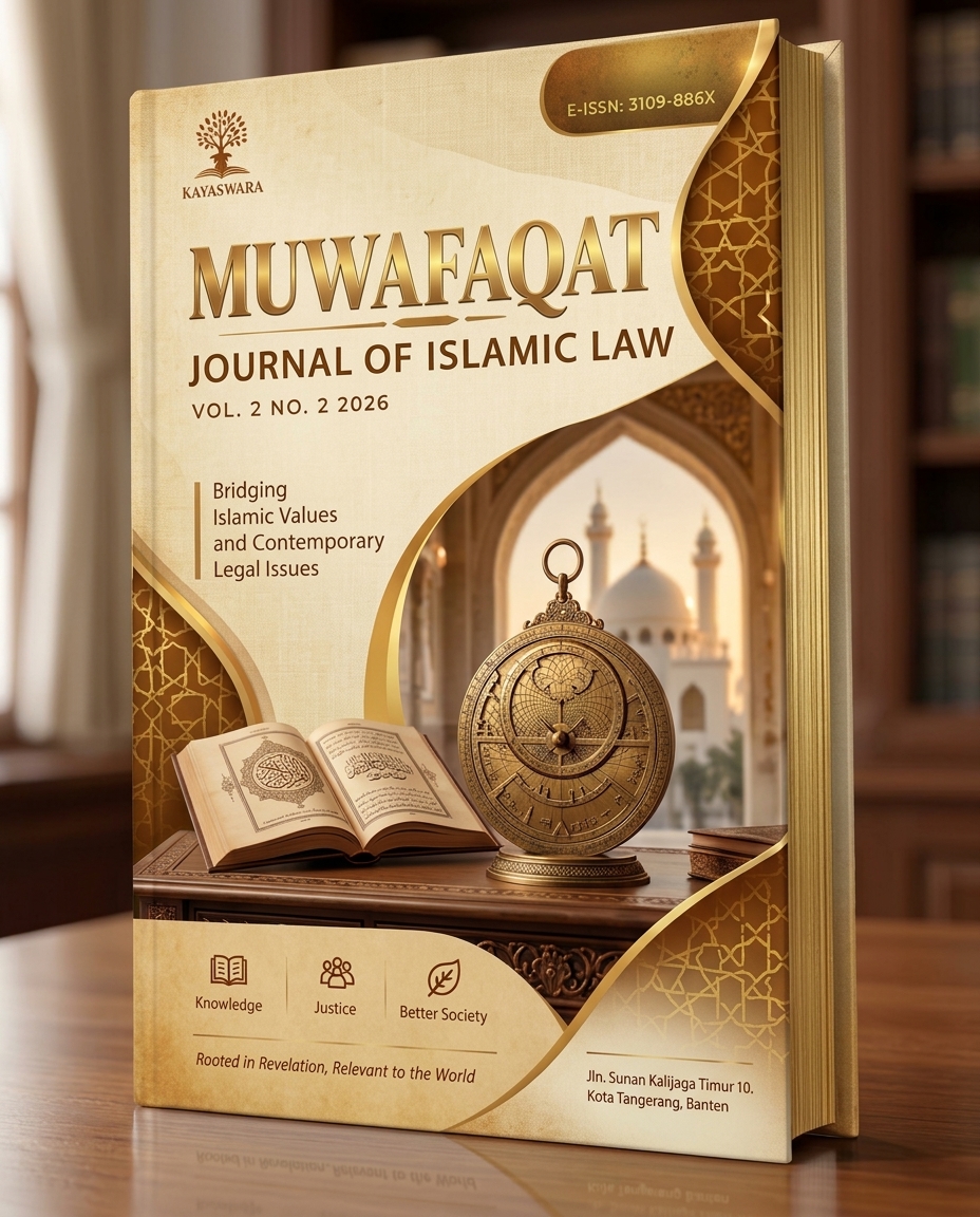 					View Vol. 2 No. 2 (2026): Muwafaqat: Journal of Islamic Law (inpress)
				
